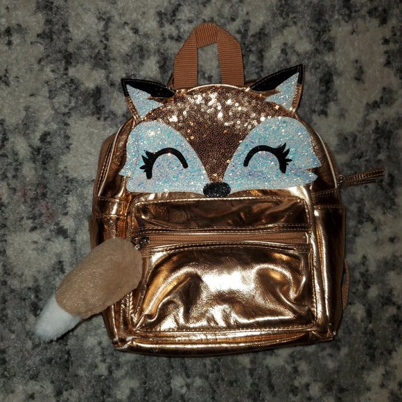 claire's fox backpack